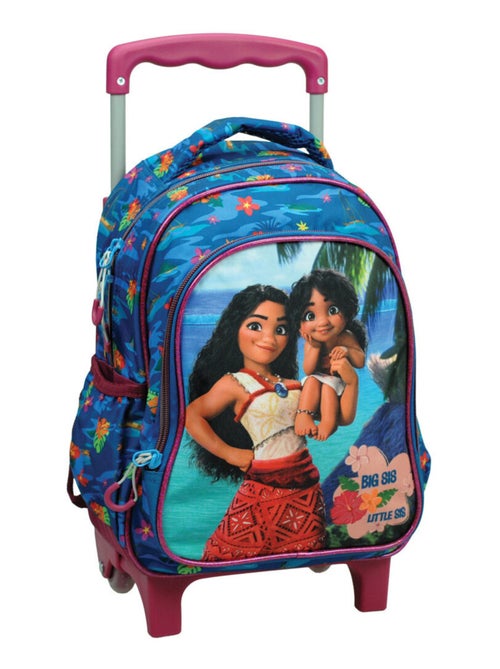 Mochila con ruedas infantil - vaiana sister - pratique y colorido - Kiabi