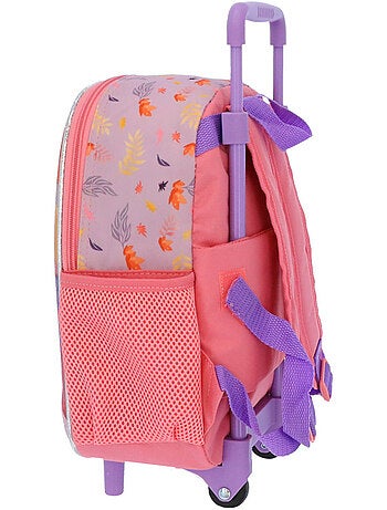 Mochila con ruedas infantil 3d estampado frozen