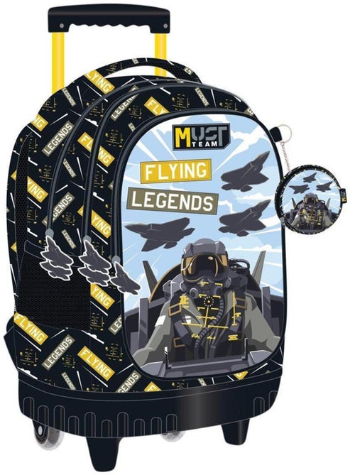 Mochila con ruedas infantil 45 cm 'must' – airplanes con ruedas robustas cmp - Kiabi Mochila con ruedas infantil 45 cm 'must' – airplanes con ruedas robustas cmp - Kiabi