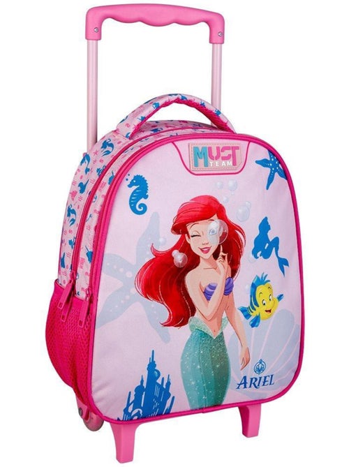 Mochila con ruedas infantil con asa extensible 'la sirenita' – 2 compartimentos - Kiabi Mochila con ruedas infantil con asa extensible 'la sirenita' – 2 compartimentos - Kiabi