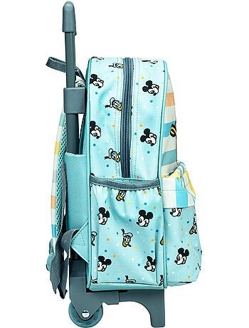 Mochila con ruedas infantil donald y mickey 30 cm - trolley escolar infantil