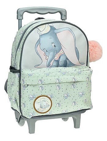 Mochila con ruedas infantil dumbo 30 cm - disney