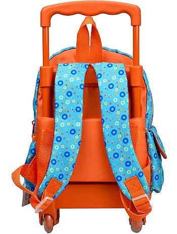 Mochila con ruedas infantil estampado de monos fisher price