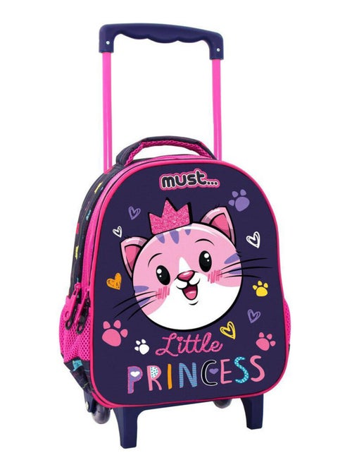 Mochila con ruedas infantil gato little princess compacta - Kiabi Mochila con ruedas infantil gato little princess compacta - Kiabi