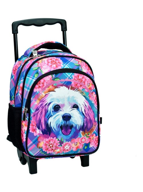 Mochila con ruedas infantil perro love compacta - Kiabi