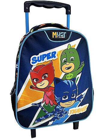 Mochila con ruedas infantil pj masks must 31 cm – pjmasks