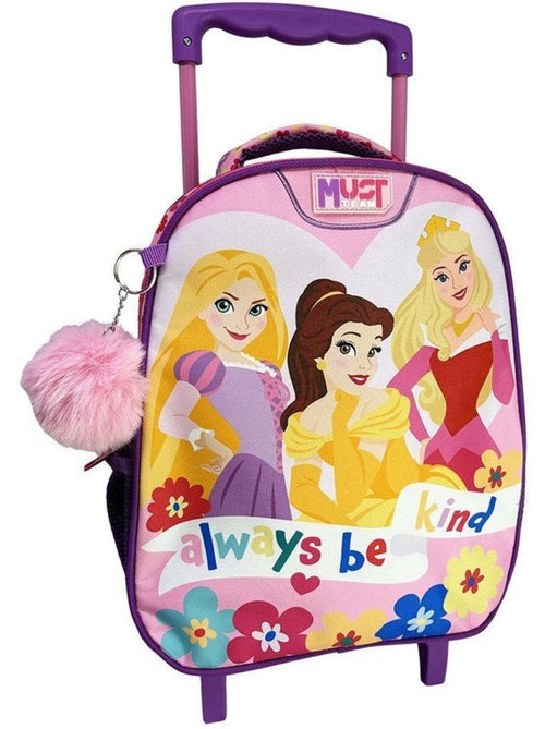 Mochila con ruedas infantil princesas disney 31 cm - siempre amable - Kiabi Mochila con ruedas infantil princesas disney 31 cm - siempre amable - Kiabi