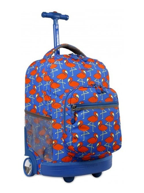 Mochila con ruedas jworld new york - trolley (flamant rosa) - Kiabi Mochila con ruedas jworld new york - trolley (flamant rosa) - Kiabi