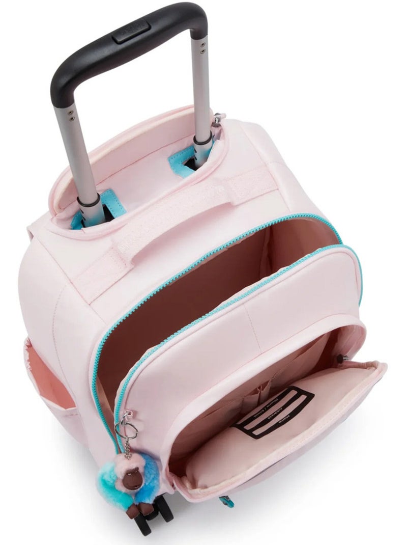 Mochila con ruedas kipling new zea 50 cm 4 ruedas 360° ordenador Rosa - Kiabi