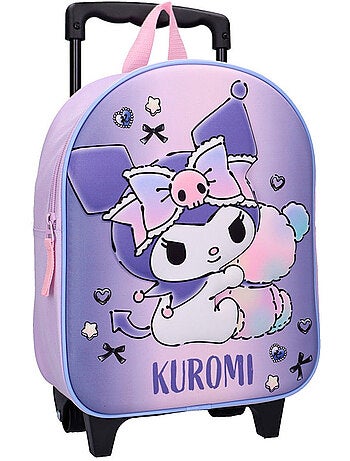 Mochila con ruedas kuromi – 3d 32 cm infantil