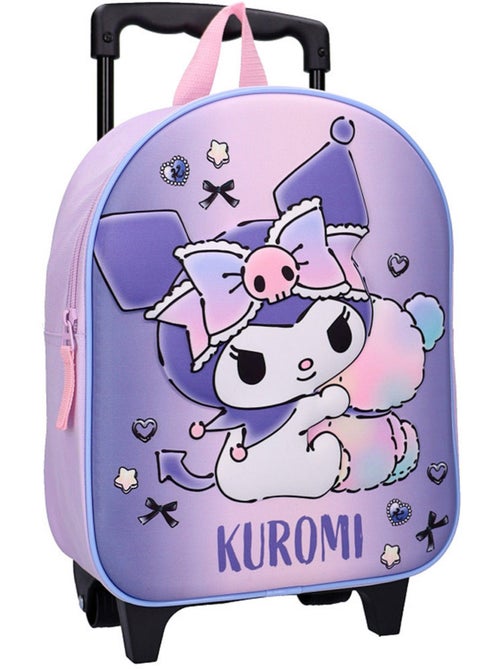 Mochila con ruedas kuromi – 3d 32 cm infantil - Kiabi Mochila con ruedas kuromi – 3d 32 cm infantil - Kiabi