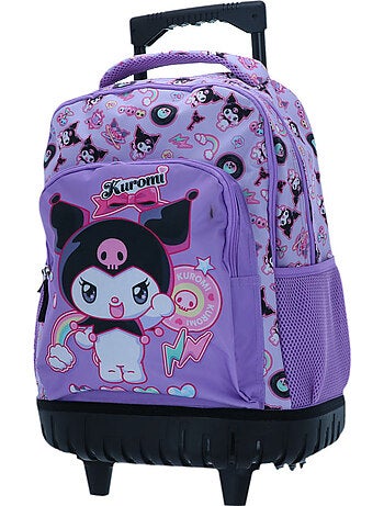 Mochila con ruedas kuromi – 43 x 33 x 20 cm, 29 l