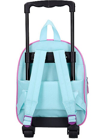 Mochila con ruedas la casa de muñecas de gabby 3d 32 cm infantil