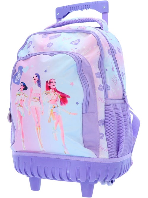 Mochila con ruedas las guerreras k-pop – love 43 cm - Kiabi