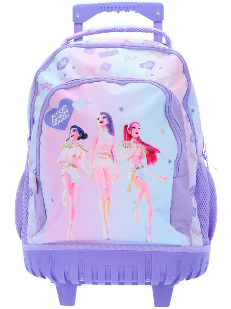 Mochila con ruedas las guerreras k-pop – love 43 cm Multicolor - Kiabi
