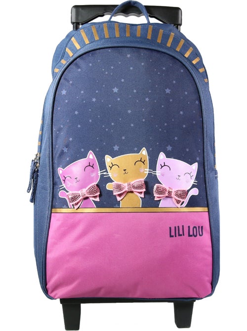 Mochila con ruedas – lili lou gato 45 cm - Kiabi Mochila con ruedas – lili lou gato 45 cm - Kiabi