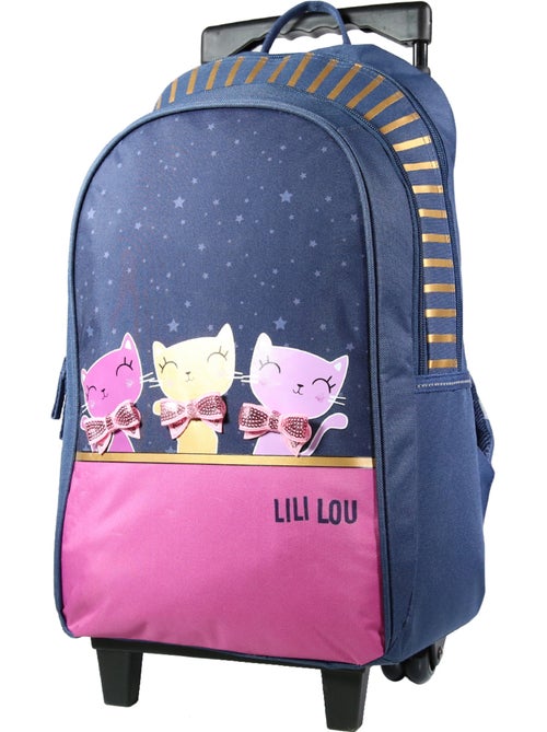Mochila con ruedas – lili lou gato 45 cm - Kiabi Mochila con ruedas – lili lou gato 45 cm - Kiabi