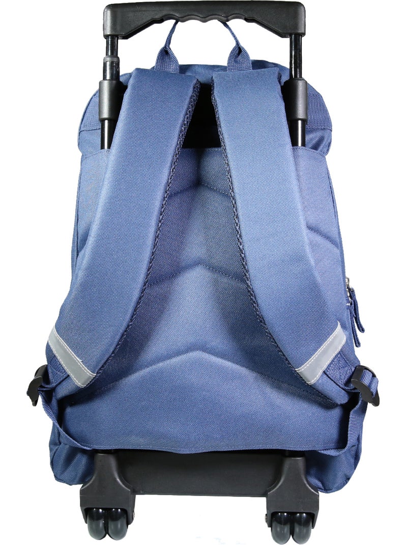 Mochila con ruedas – lili lou gato 45 cm Azul Rosa - Kiabi