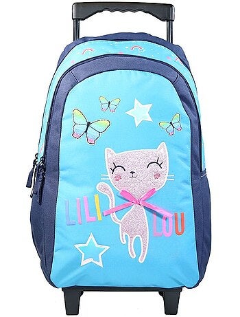 Mochila con ruedas – lililou el gato 45 cm