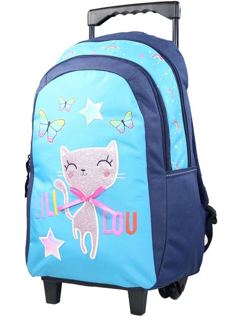 Mochila con ruedas – lililou el gato 45 cm - Kiabi Mochila con ruedas – lililou el gato 45 cm - Kiabi