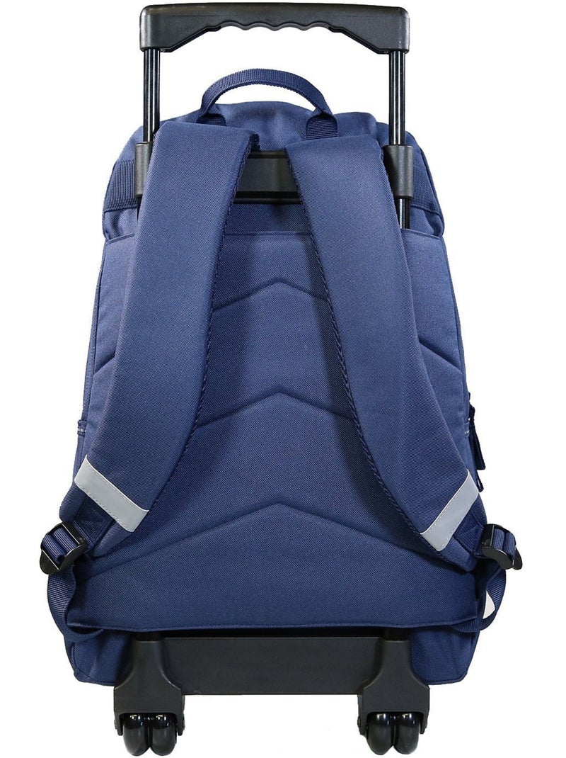 Mochila con ruedas – lililou el gato 45 cm Azul - Kiabi