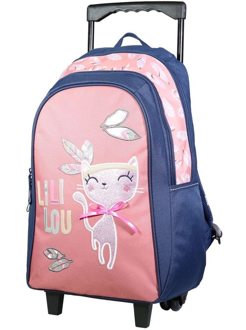 Mochila con ruedas – lililou el gato 45 cm - Kiabi Mochila con ruedas – lililou el gato 45 cm - Kiabi
