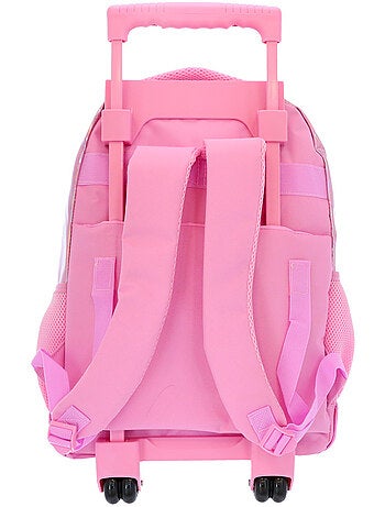 Mochila con ruedas lilo y stitch 43 cm 2 compartimentos con cremallera