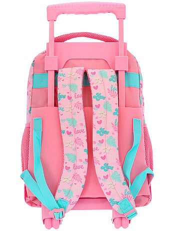 Mochila con ruedas lilo y stitch 43 cm 29 l con 2 compartimentos