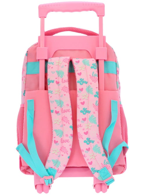 Mochila con ruedas lilo y stitch 43 cm 29 l con 2 compartimentos - Kiabi