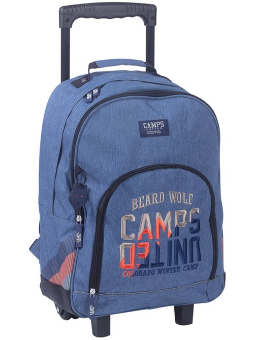 Mochila con ruedas lona camps boy beard wolf 43 cm - Kiabi Mochila con ruedas lona camps boy beard wolf 43 cm - Kiabi