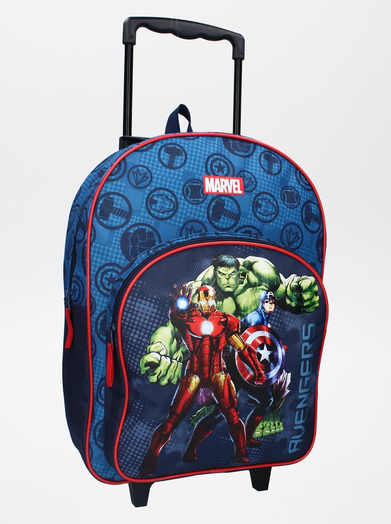 Mochila con ruedas 'Los Vengadores' azul - Kiabi