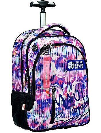 Mochila con ruedas maui & sons – follow the sun – 48 cm