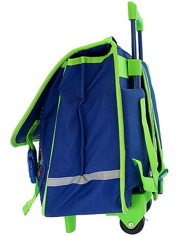 Mochila con ruedas minecraft creeper boom 41 cm con 2 ruedas