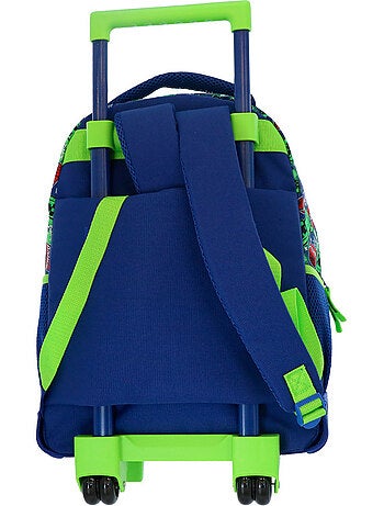 Mochila con ruedas minecraft creeper boom 43 cm asa telescópica