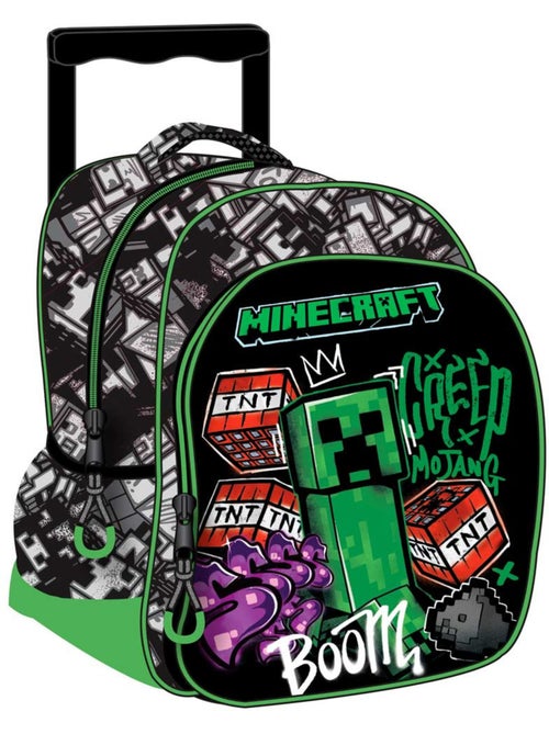 Mochila con ruedas minecraft metro art 30 cm - trolley infantil - Kiabi Mochila con ruedas minecraft metro art 30 cm - trolley infantil - Kiabi