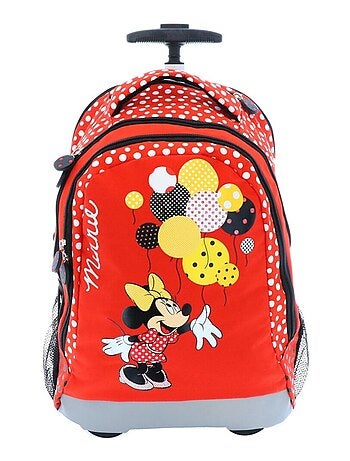 Mochila con ruedas minnie lost in dots 46 cm - disney ecm