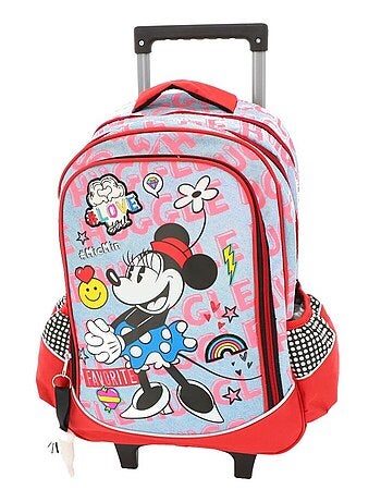 Mochila con ruedas minnie love 45 cm - disney