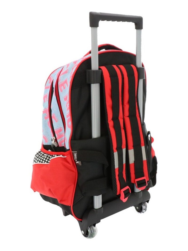 Mochila con ruedas minnie love 45 cm - disney N/D - Kiabi