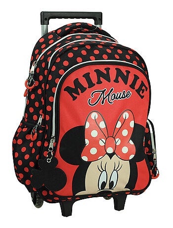 Mochila con ruedas minnie mouse - disney - de alta gama