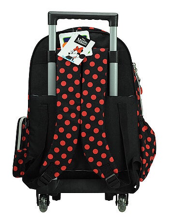 Mochila con ruedas minnie mouse - disney - de alta gama