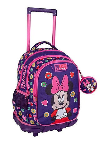 Mochila con ruedas minnie mouse must escolar