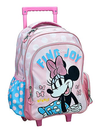 Mochila con ruedas minnie vintage joy - alta gama