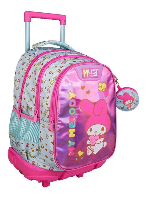 Mochila con ruedas my melody 45 cm - hello kitty - Kiabi Mochila con ruedas my melody 45 cm - hello kitty - Kiabi