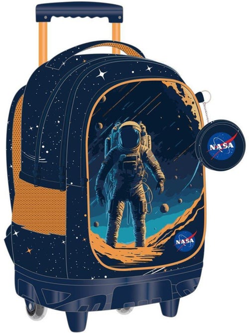 Mochila con ruedas nasa astronauta luna 45 cm 3 compartimentos - Kiabi Mochila con ruedas nasa astronauta luna 45 cm 3 compartimentos - Kiabi