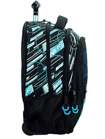 Mochila con ruedas – never count me – 48 cm – nerf