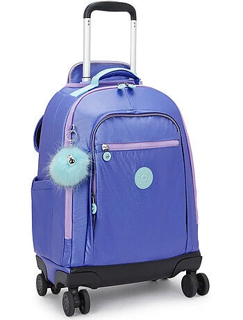 Mochila con ruedas new zea cosmic metallic 4 ruedas 360° kipling