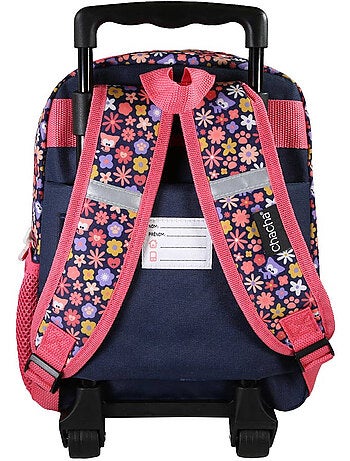 Mochila con ruedas perro y gato – chacha infantil 1 compartimento – 30 cm