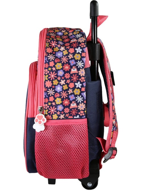 Mochila con ruedas perro y gato – chacha infantil 1 compartimento – 30 cm - Kiabi