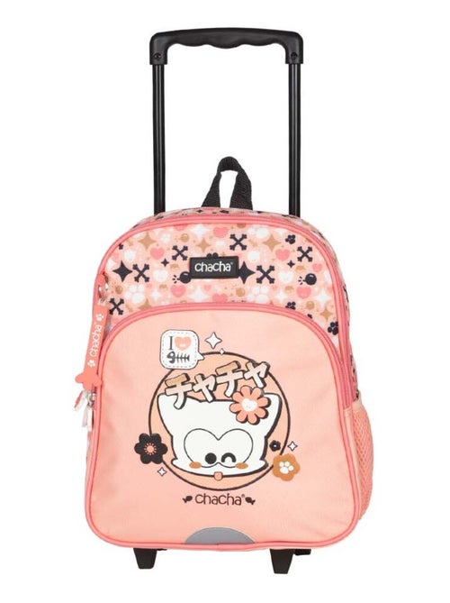 Mochila con ruedas perro y gato – chacha infantil 1 compartimento – 30 cm - Kiabi