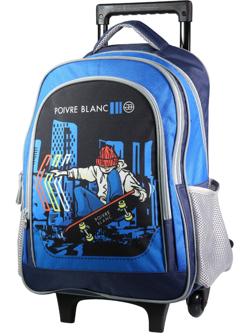 Mochila con ruedas – poivre skateur 45 cm Azul - Kiabi